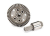 Ring gear, differential, 47-tooth/ pinion gear