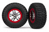 BFGoodrich® Mud-Terrain™ T/A® KM2 tire, inserts) (2) (4WD f/r, 2WD rear)