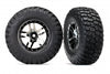 BFGoodrich® Mud-Terrain™ T/A® KM2 tire, inserts) (2) (4WD f/r, 2WD rear)