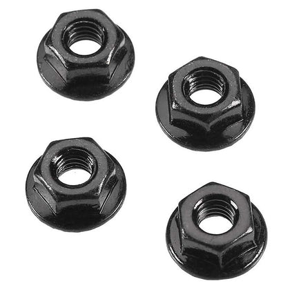 Serrated Flange Wheel Nut 4mm (4)