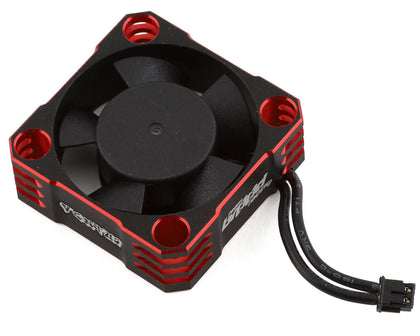 Team Brood Ventus Alu. 30mm ESC Fan w/Micro Plug (Red)