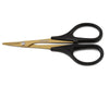 TiN Coated Curved Body Scissors