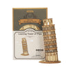 Leaning Tower of Pisa 3D Wooden Puzzle