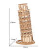 Leaning Tower of Pisa 3D Wooden Puzzle