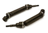 V2 XHD Steel Front Universal Driveshafts (Carbon)