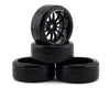 Char D9 Mounted Slick Tires (Black)