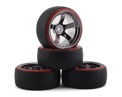 Highfive D29 Drift Tires (Smoke Chrome)